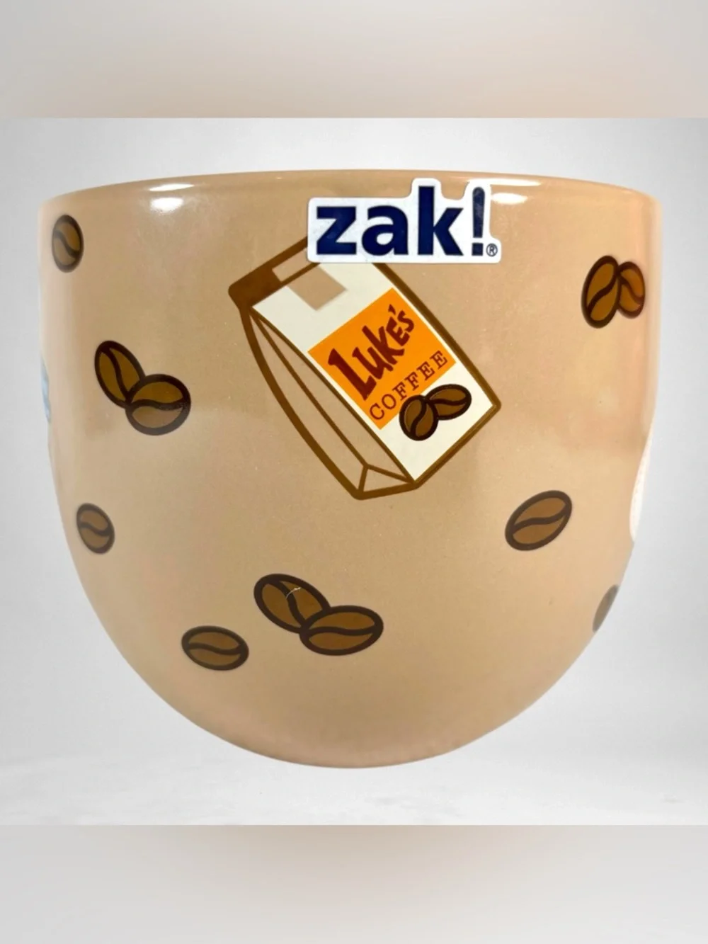 Gilmore Girls Luke’s Coffee Mug Coffee Beans Design, 16 Oz - Picture 3 of 5